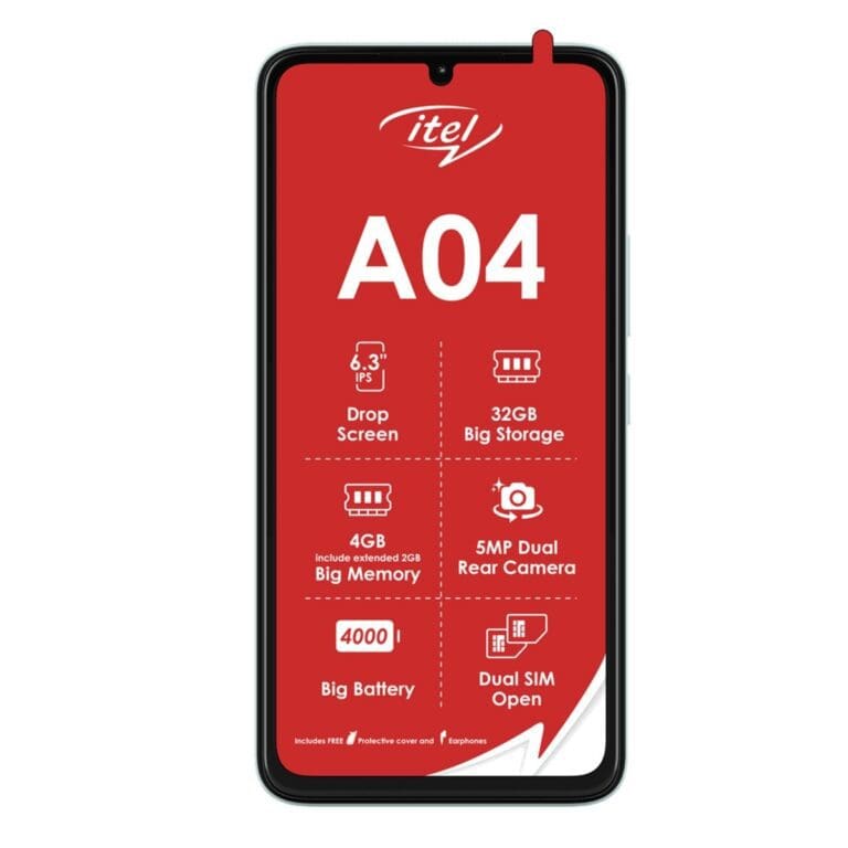 TÉLÉPHONE ITEL A04 – Image 2