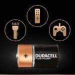 2 Piles alcalines DURACELL LR20 D