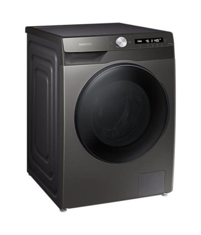 MACHINE À LAVER SAMSUNG 12KG/8KG SÉCHAGE INOX WD12T504DBN