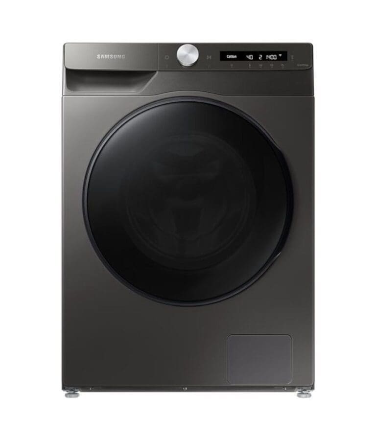 MACHINE À LAVER SAMSUNG 12KG/8KG SÉCHAGE INOX WD12T504DBN – Image 2