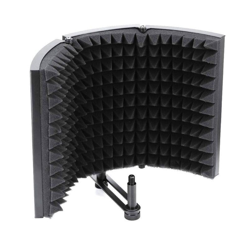 Écran acoustique paravent de microphone d’enregistrement de studio professionnel Taille S