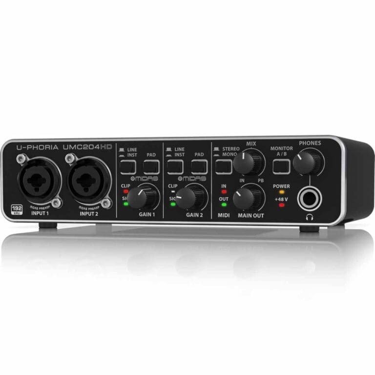 Carte son Behringer UMC204HD