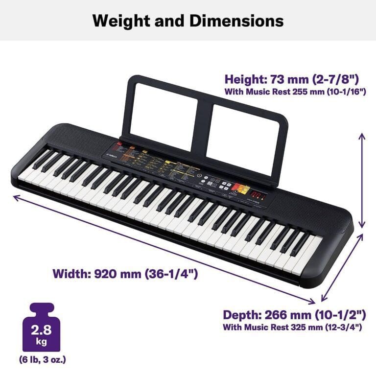 Clavier Yamaha PSR-F52 à 61 Touches – Image 3