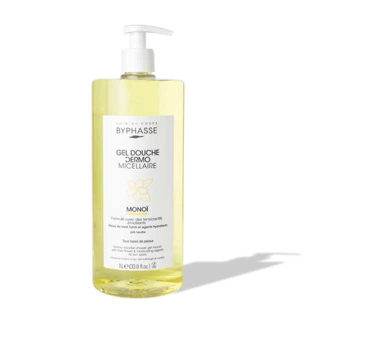 GEL DOUCHE DERMO MICELLAIRE MONOI 1L