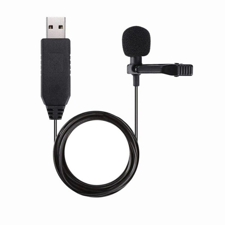 Microphone cravate USB