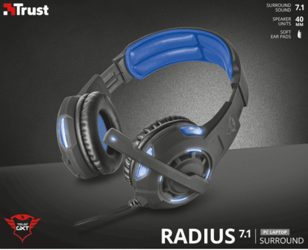 Casque Gamer pour Pc Trust Radius – Image 2