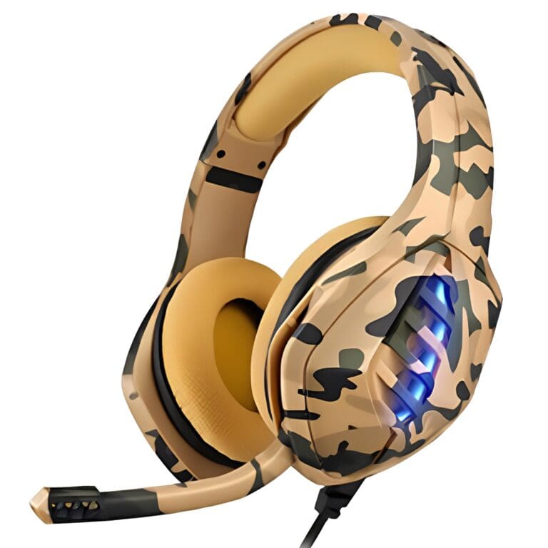 Casque gamer J1 – Pc/Ps4/Xbox – Camouflage