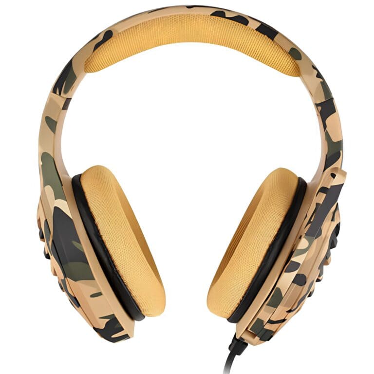 Casque gamer J1 – Pc/Ps4/Xbox – Camouflage – Image 2