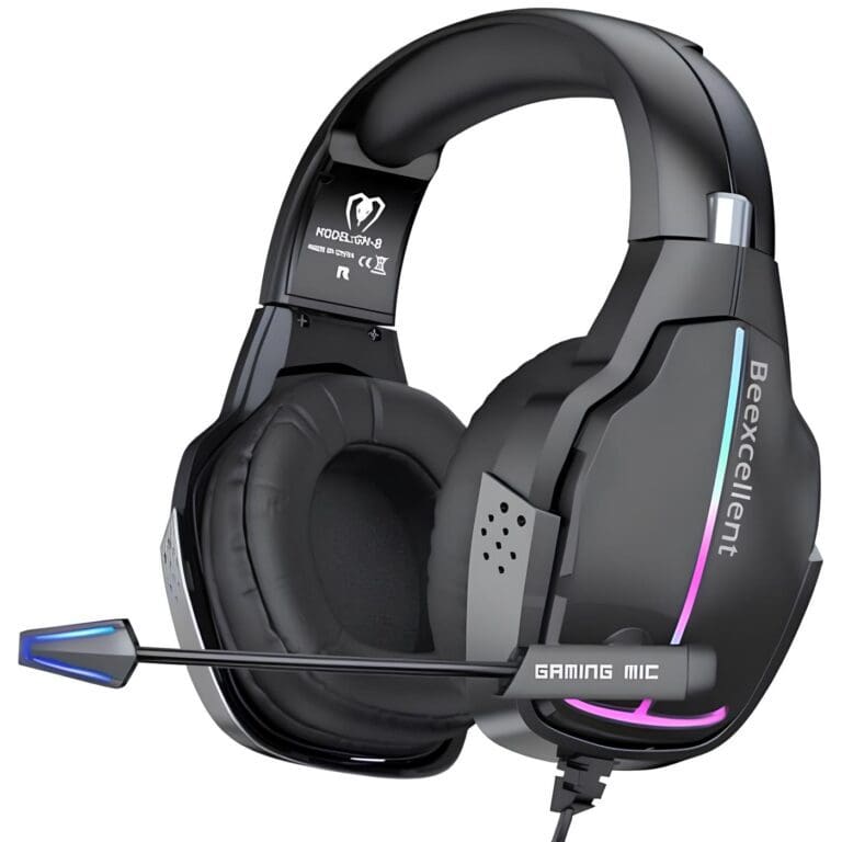 Casque gamer Beexcellent Gm-8 RGB – PC/Ps4 – Image 2