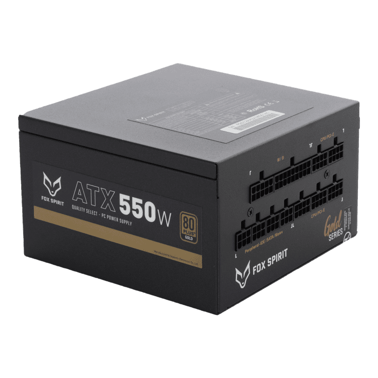 Alimentation Pc gamer – Fox Spirit US-550G V2 80PLUS Gold