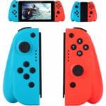 Controller sans fil Nintendo Switch T-13 Handgrip for switch – Bleut/Rouge
