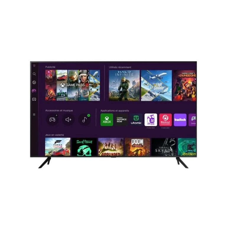 TELEVISEUR SAMSUNG 65 POUCES SMART TV UHD TU7000B