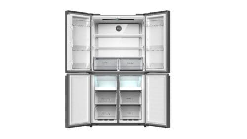 REFRIGERATEUR ASTECH SIDE BY SIDE 4 PORTES NO FROST SILVER FSS673FD IN – Image 2