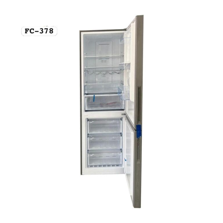 REFRIGERATEUR ASTECH COMBINE 3TIROIRS 322LITRES NO FROST AVEC FONTAINE SILVER FC378INO  OG – Image 2