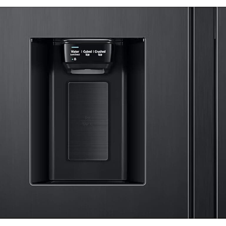 REFRIGERATEUR SAMSUNG SIDE BY SIDE FAMILY 2 PORTES AVEC DIST, GLACON ET ECRAN NOIR – Image 8