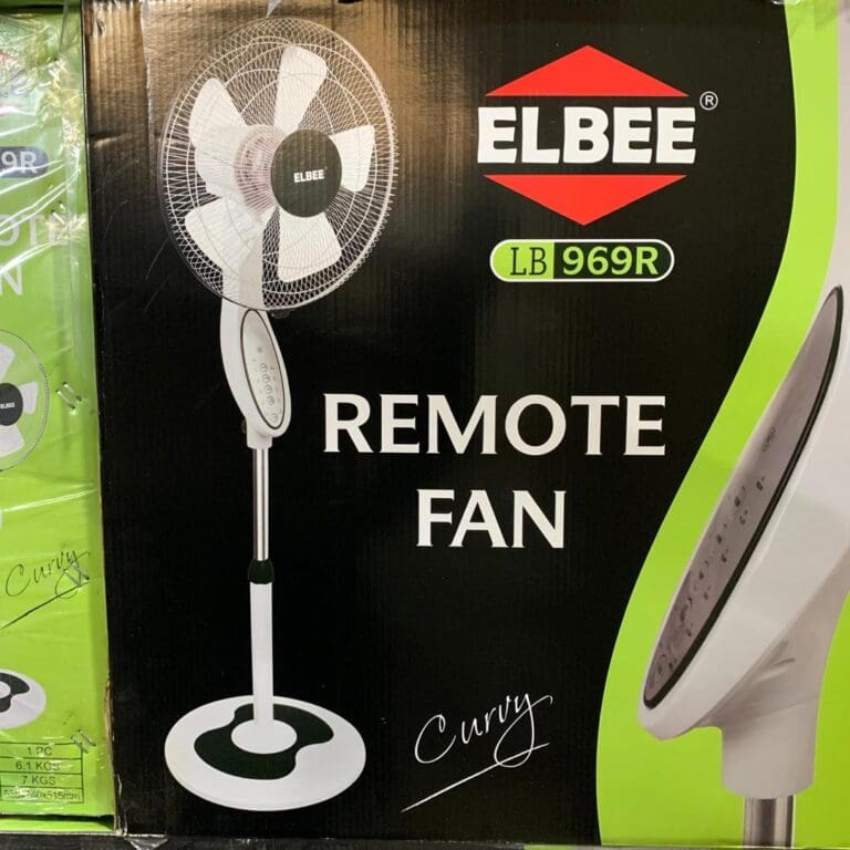 VENTILATEUR ELBEE SUR PIED AVEC COMMANDE LB969R