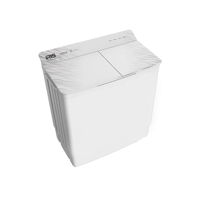 MACHINE A LAVER IRIS 12KG SEMI-AUTOMATIQUE BLANC IWS128F1G