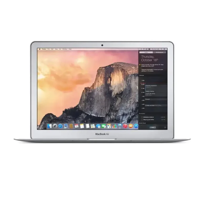 ORDINATEUR MACBOOK AIR 13POUCES I5 256SSD RAM8