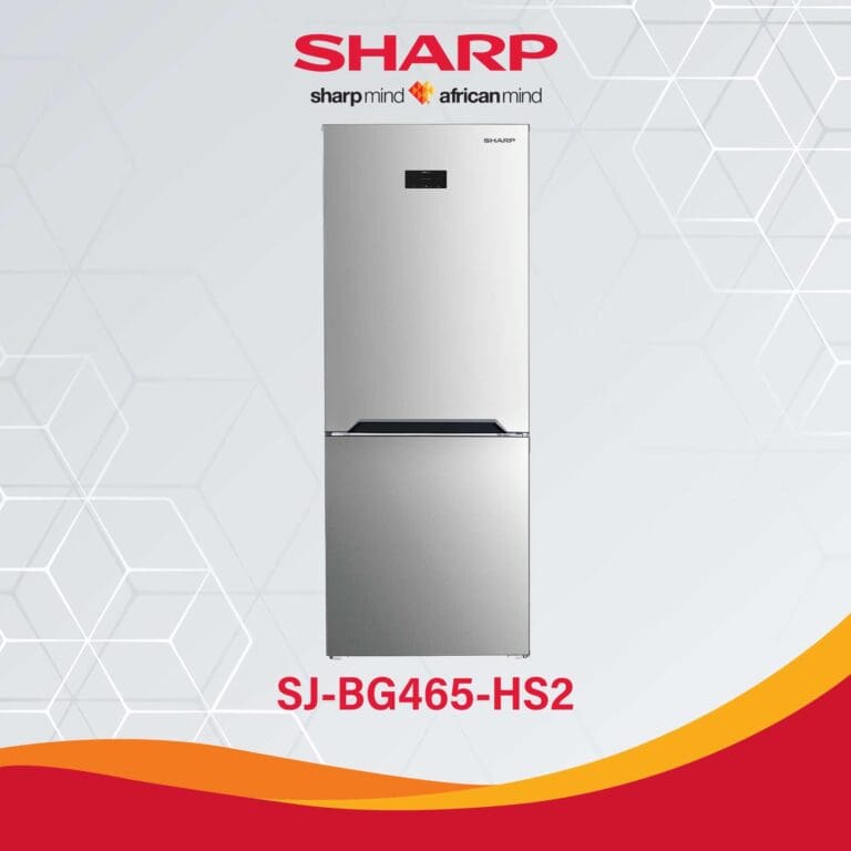 REFRIGERATEUR SHARP COMBINÉ SJ-BG465-HS2 (NON FROST/INOX/3T)