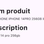 TELEPHONE IPHONE 14PRO 256GB IP00071 – Image 3