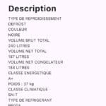 CONGELATEUR ENDURO VERTICAL 6 TIROIRS PLAQUE ALUMINIUM CV6T240BT – Image 3