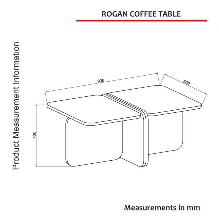 TABLE BASSE ROGAN ORTA DEPHA B104 – Image 2