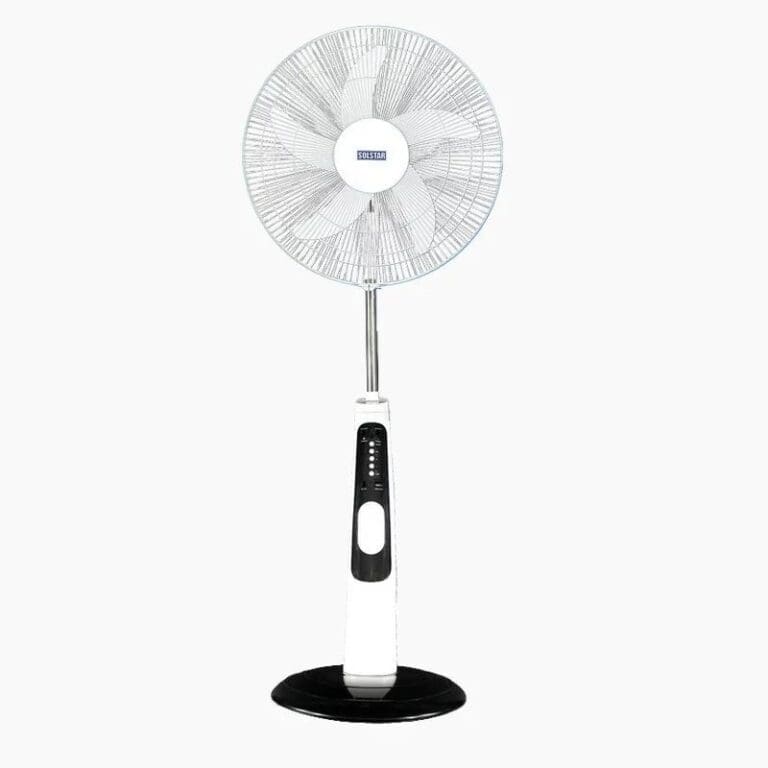 VENTILATEUR SOLSTAR RECHARGEABLE FAN18 RFS3008UWHSS