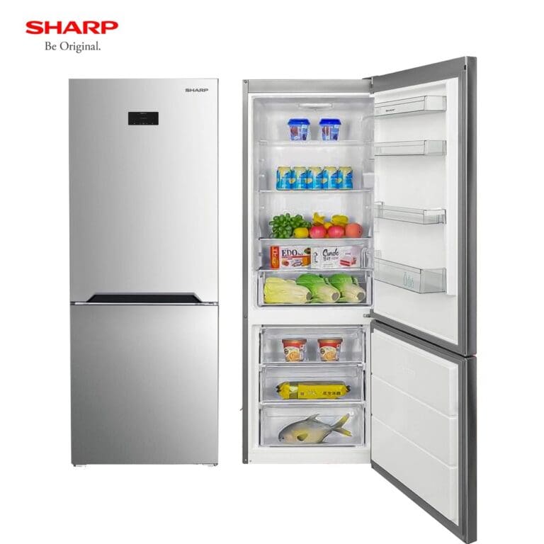 REFRIGERATEUR SHARP COMBINÉ SJ-BG465-HS2 (NON FROST/INOX/3T)