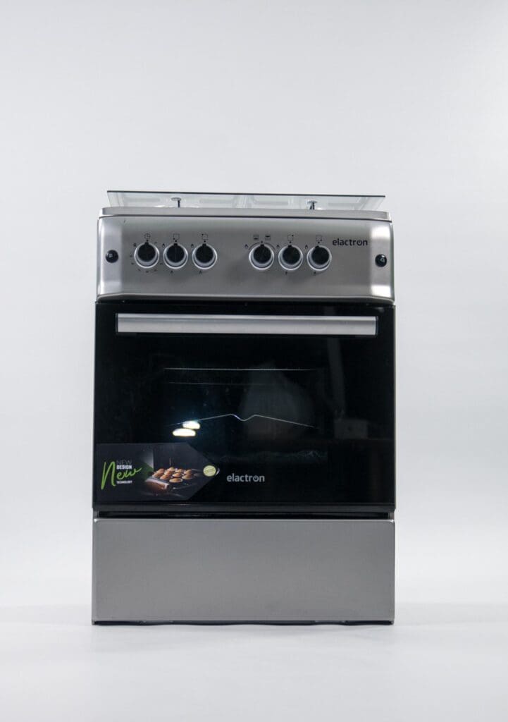 CUISINIERE ELACTRON 4FEUX 60X60 INOX EL5757