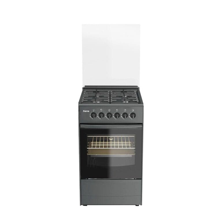 CUISINIERE FERRE 4FEUX 50X50 GRIS F5C40G2-G