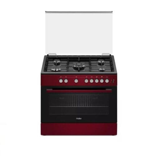 CUISINIERE HAIER 5FEUX 90X60 ROUGE HCR6050EGR