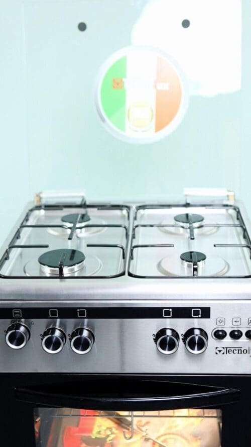 CUISINIERE TECHNOLUX 4FEUX 60X60 TEC6OCS NEW – Image 3