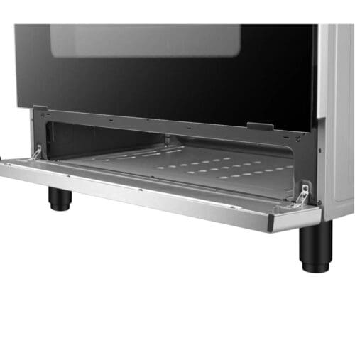 CUISINIERE HISENSE 5FEUX 90X60 A GAZ SILVER – Image 5