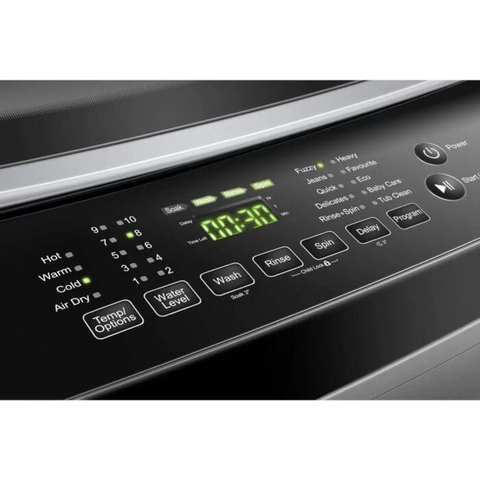 MACHINE A LAVER HISENSE 11KG TOP LOAD GRIS WTJA1112T – Image 5