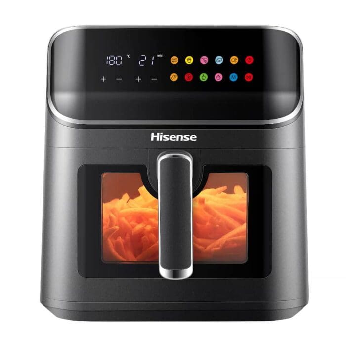 AIR FRYER HISENSE 6.7LITRES FENETRE VISIBLE NOIR H06AFBS2S3