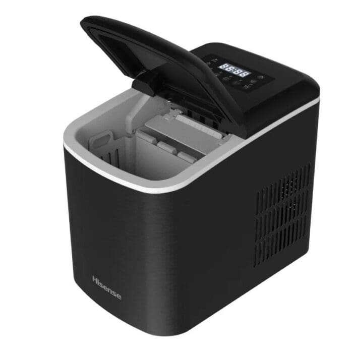 MACHINE A GLACE HISENSE 15KG NOIR INOX ICM 1504 – Image 5