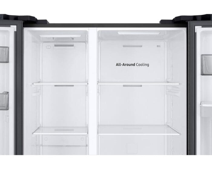 REFRIGERATEUR SAMSUNG SIDE BY SIDE 2PORTES AVEC FONTAINE 578L NOIR MAT RS57DG4100B4 – Image 5