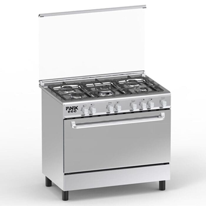 CUISINIERE FINIX 5FEUX 90X60 INOX G95NDM