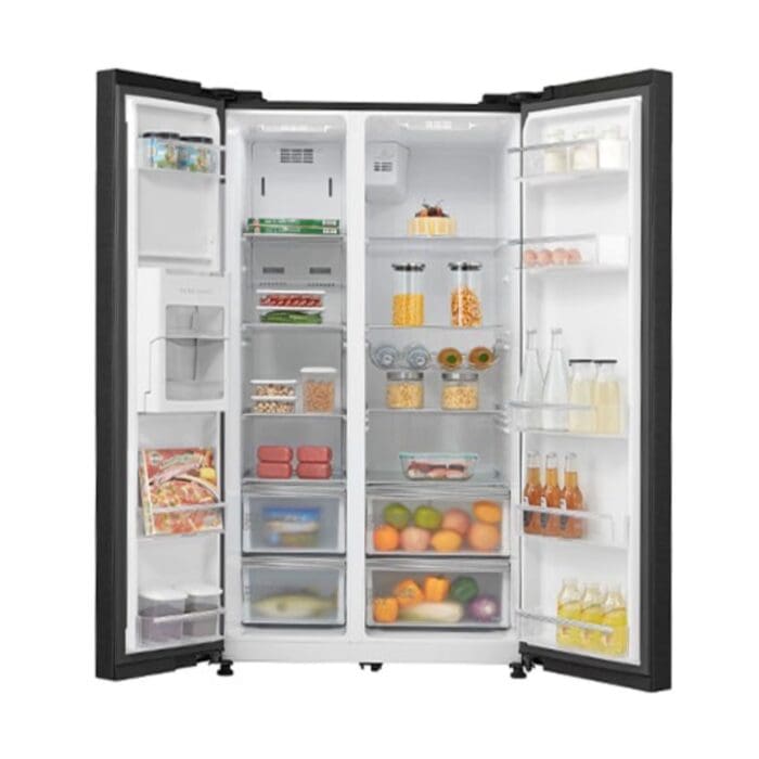 REFRIGERATEUR MIDEA SIDE BY SIDE 2PORTES 710LITRES NOIR 710FGF22 – Image 7