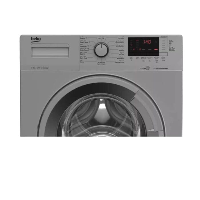 MACHINE A LAVER BEKO 8KG A++ +VERROUILLAGE ENFANT WTA8612XSS – Image 4