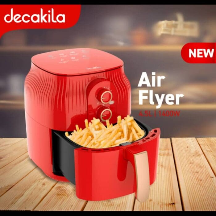 AIR FRYER DECAKILA A AIR 4,5LITRES ROUGE KEEC073R – Image 3