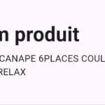 Salon Canapé 6Places Couleur Au Choix RELAX – Image 2