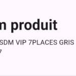 Salon SDM VIP 7Places Gris FONCE SDM017 – Image 2