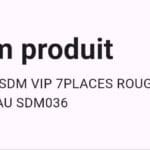 Salon SDM VIP 7Places Rouge Bordeau SDM036 – Image 4