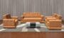 Salon OPUS 7Places TISSU&SIMILI CUIR COULEUR AU CHOIX SDM033