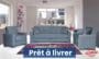 Salon Canapé Lit 3-2-1 6Places Gris Kaki Vermont
