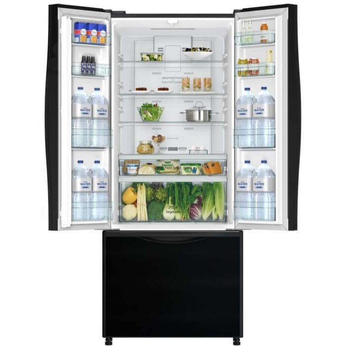 REFRIGERATEUR HITACHI SIDE BY SIDE 3PORTES NOIR RWB710PUC9 GBK – Image 6