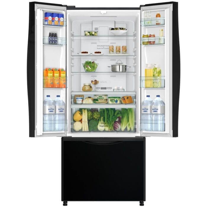 REFRIGERATEUR HITACHI SIDE BY SIDE 3PORTES NOIR RWB710PUC9 GBK – Image 7
