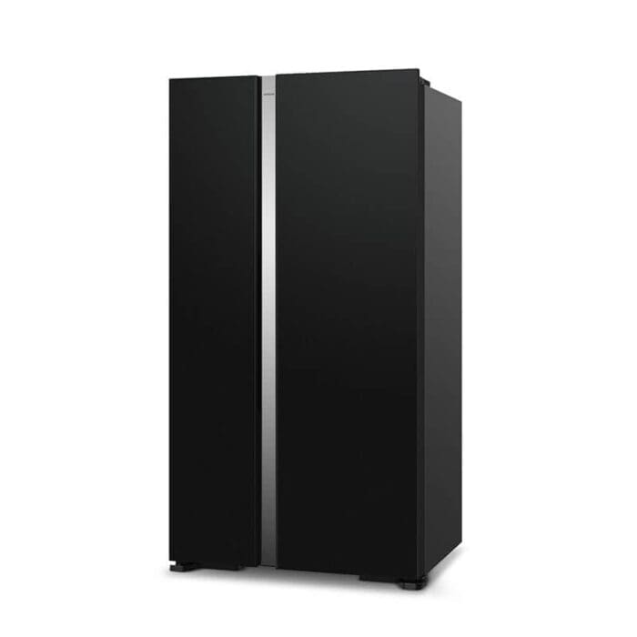 Refregirateur Hitachi Side by Side 2Portes Noir RS800PB0 – Image 3