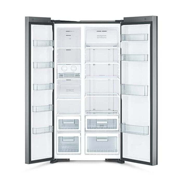Refregirateur Hitachi Side by Side 2Portes Noir RS800PB0 – Image 4